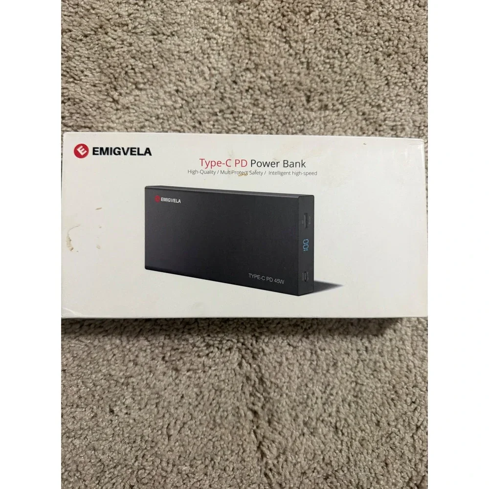 Emigvela 20000mAh Type-C PD 45W‎ Power Bank Fast Charger